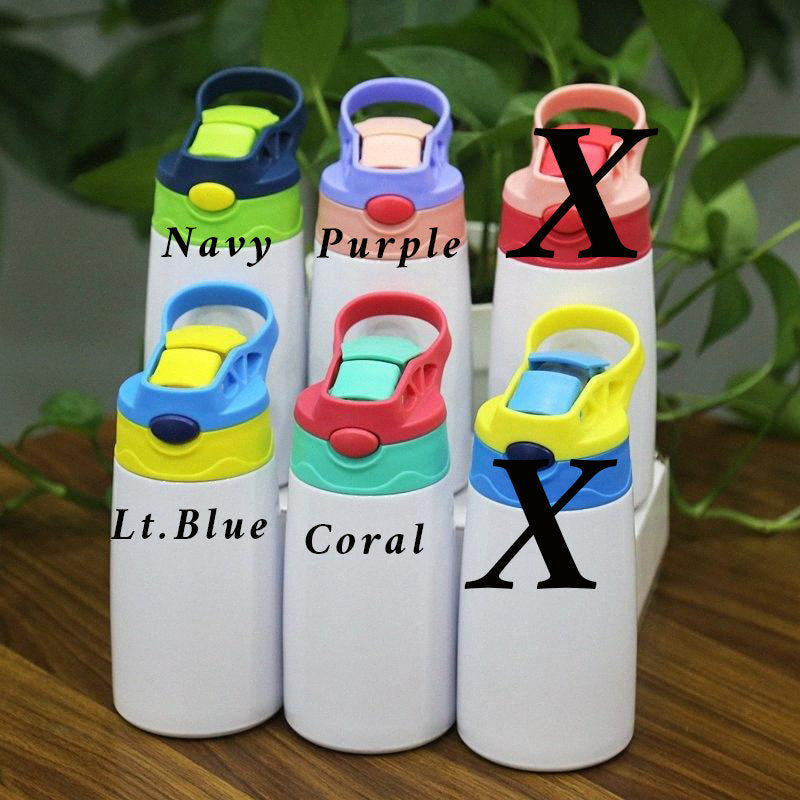 Personalized Kids Water Bottle With Straw Caticorn Water Bottle